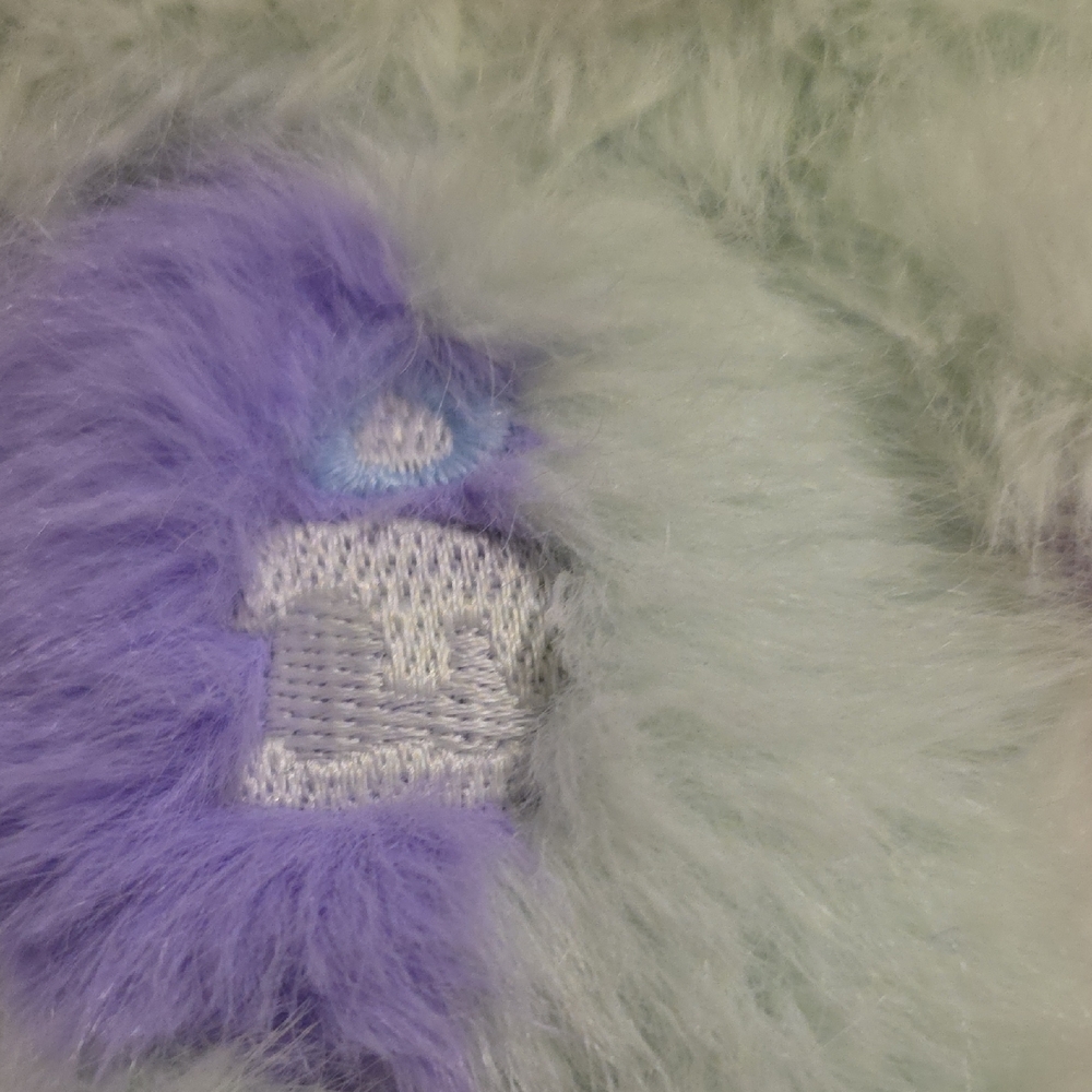 Dark Forest Ghost Elsa Doll Plush with Lavender Ears And Glow On The Dark Belly - Picture 7 of 8